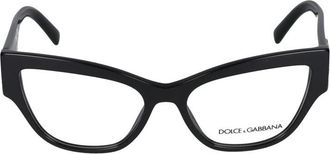 Dolce & Gabbana Stijlvolle Bril 0Dg 3378 501 - Dames - Brillen - Zwart - 55 MM - Accessoires
