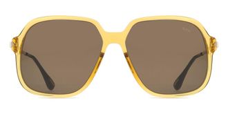 Dunhill SDH130 0760 Mens Sunglasses Yellow Size 60