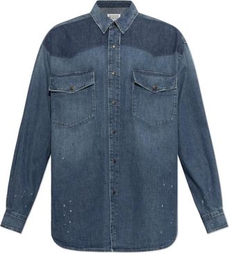 Maison Margiela Uomo, Magliette, Blu, M, new