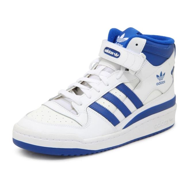 Sneakers, male, White, 10 UK, Forum Mid Shoes