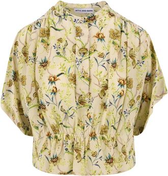 Attic and Barn Rustieke Huisdecoratie Collectie - Dames - Blouses - Veelkleurig - M - Overhemden