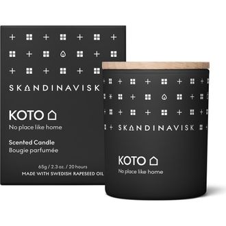 Skandinavisk KOTO Scented Candle 65g in Black at Nordstrom