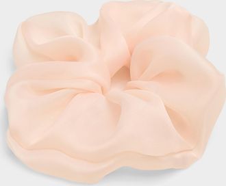 A Bronze Age Womens Organza oversized scrunchie