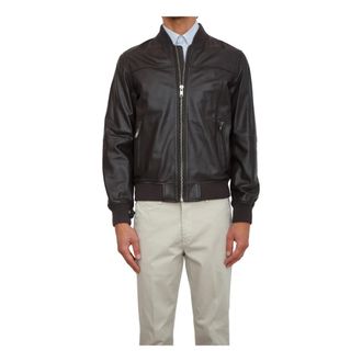 Liu Jo Heren, Jassen, Bruin, Maat: M Leer