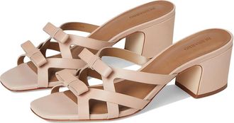 Bernardo Burgo Womens Wedge Shoes Blush : 6.5 M, Leather