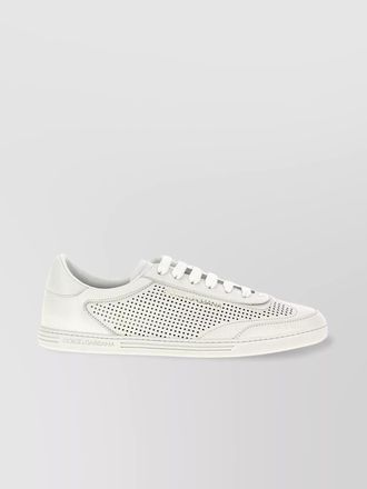 Dolce & Gabbana calf leather saint tropez low-top sneakers