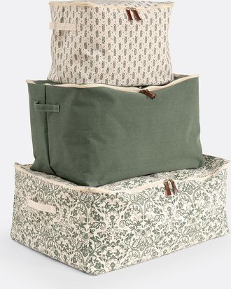 La Redoute Interieurs Set van 3 opberghoezen, Sunny