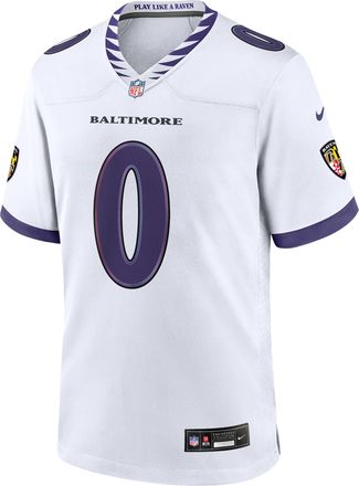 Nike Roquan Smith Baltimore Ravens Nike Mens NFL Game Jersey in White | 67NM0FDK8GF-CZE