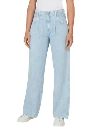 Pepe Jeans London High-waist-Jeans »STRAIGHT UHW LEXA ARCHIVE« mit Bundfalten