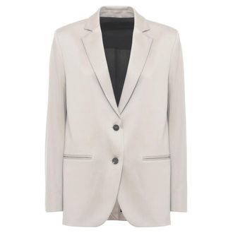 Roberto Ricci Design Single-breasted Blazer - Dames - Blazers - Beige - S - Jassen
