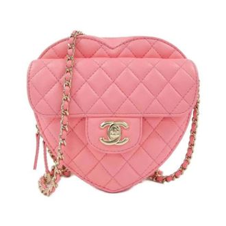 Chanel Pre-owned Vintage Schoudertas - Dames - Pre-owned - Roze - Maat: ONE Size
