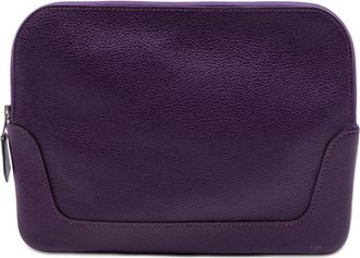 Herm&egrave;s Pre-owned Hermes Clemence Flat Pouch Ladies TO6AWECQ0K6JM6JH