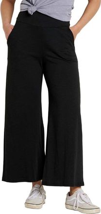 Toad & Co Chaka Wide Leg Crop Pant in Black at Nordstrom, Size X-Small