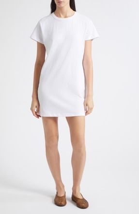 Leset Margo Short Sleeve T-Shirt Dress in White at Nordstrom, Size X-Small