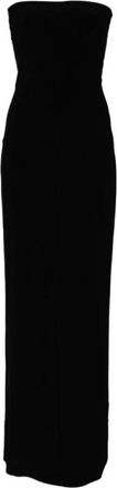 Norma Kamali Maxi Kleedjes - Dames - Avondkleed - Zwart - S - Kleedjes