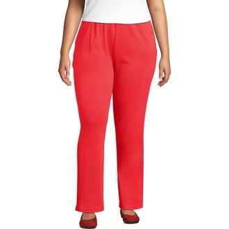 Lands End Sport Knit High Rise Pants in Sahara Desert at Nordstrom, Size 2X