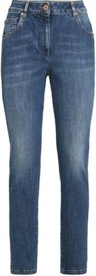 Brunello Cucinelli Slim trousers in Denim at Nordstrom, Size 52 It
