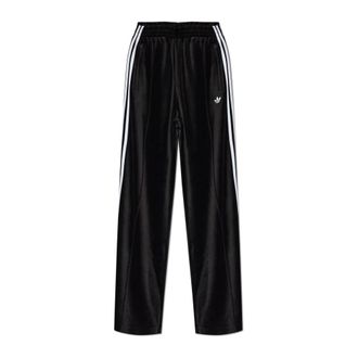 adidas Velour Track Pants - Dames - Sweatpants - Zwart - S - Katoen - Broeken