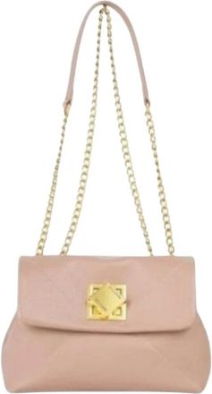 Mario Valentino Paige Schoudertas - Dames - Tassen - Beige - Maat: ONE Size