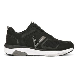Vionic Womens Walk Strider Shoes In Black