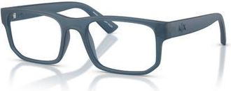 A|X Armani Exchange 54mm Rectangle optical glasses in Blue at Nordstrom