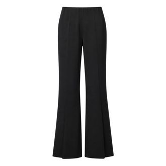 Liviana Conti Claudette Wide Broeken - Dames - Broeken - Zwart - Maat: L Polyamide