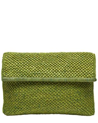 Mar Y Sol Rhodes Raffia Clutch