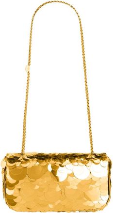 Paco Rabanne Bolso Hombro Mini Baguette Chispeante - Bags - Mujer - Amarillo - ONE SIZE