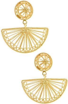 Freya Rose Turquoise Mountain Anahita Earrings in Gold at Nordstrom