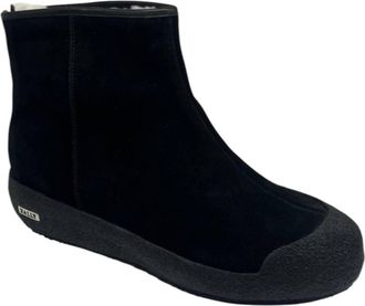 Bally Mens Guard Ii Calf Leather Suede Boots In Black