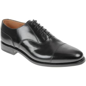 Loake 200 Leather Mens Lace Up Shoes - Black - Size:UK 10.5
