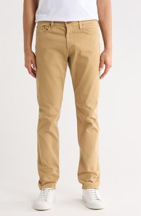AG - Adriano Goldschmied Tellis Stretch Sateen Modern Slim Pants in Sandy Cliffs at Nordstrom Rack, Size 30 X 34