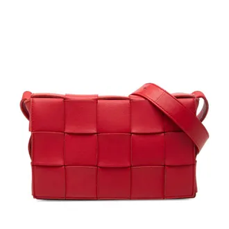 Bottega Veneta Pre-owned Bottega Veneta Nappa Intrecciato Cassette Crossbody Unisex 7G41NL62LLE9UWWA