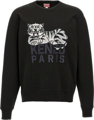 Kenzo logo-print sweatshirt - Black