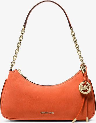 Michael Kors Nolita Medium Nubuck Chain Pochette