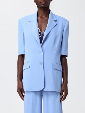 Hanita Crepe Single-Breasted Blazer