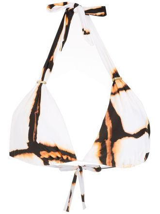 Lenny Niemeyer Lenco Rust bikini top - women - Polyamide/Elastane - GG - White