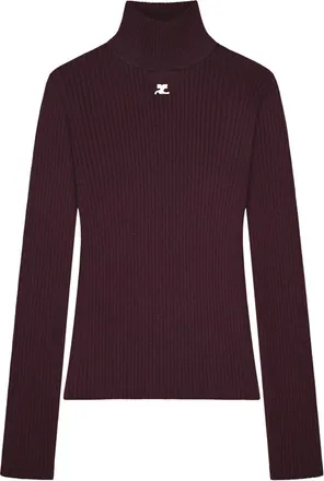 Courr&egrave;ges Mujer, Jerseys, Rojo, Talla: S