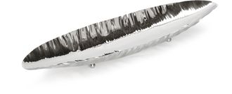 Classic Touch Stainless Steel Boat Dish - 20.5L