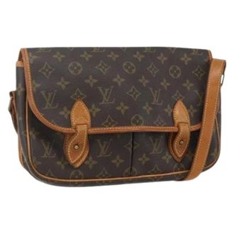 Louis Vuitton Pre-owned Cross Body Bags, female, Brown, Size: ONE SIZE Pre-owned Vintage Cross Body Bag