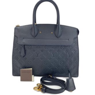 Louis Vuitton Black Tote Bag (Pre-Owned)