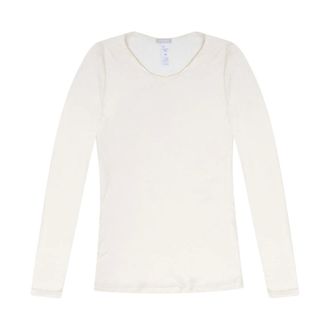 Hanro Mujer, Camisetas, Beige, Talla: S