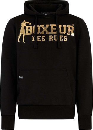 Boxeur Des Rues Kapuzenpullover BOXEUR DES RUES BOXEUR DES RUES Kapuzenpullover Hooded Sweatshirt, Herren, Gr. XXL, schwarz, Obermaterial: 70% Baumwolle CO. 30% Polye