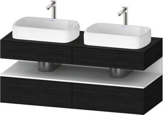 Duravit Qatego Consola Mueble Bajo Lavabo, 2 Extensiones, 2 - Duravit