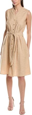 Sharagano Sleeveless Shirtdress