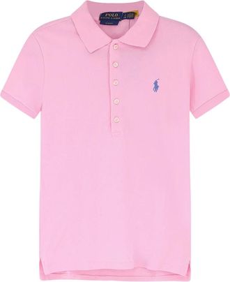 Polo Ralph Lauren T-shirts en Polos - Dames - Polos - Roze - XS - Katoen - Tops