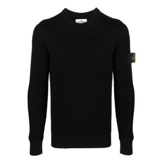 Stone Island Knitted Sweater Black 7915553C2-A0029
