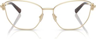 Tiffany & Co. 0tf1166 Thin Metal Cat-Eye Sunglasses
