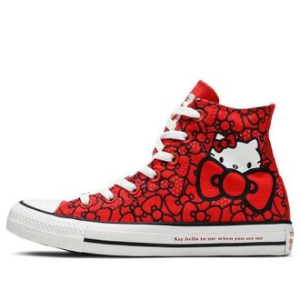 Converse Hello Kitty x Chuck Taylor All Star Hi Red 162995C