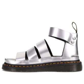 Dr. Martens (WMNS) DrMartens Clarissa Thick Sole Sandals Silver 26687972